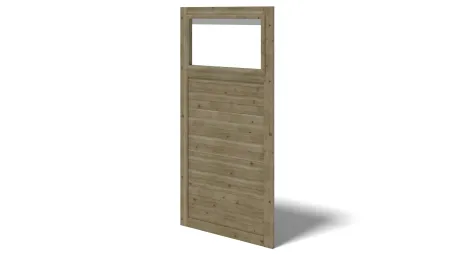 Pergola de jardin 4,04x3,06m avec panneaux - traité