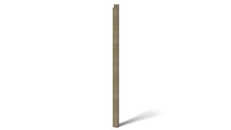 Pergola de jardin 4.04x3.06m avec panneaux - traité