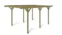 Carport, abri de voiture  3,04x5,12 m - 15,57 m2