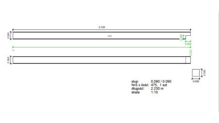 Pergola de jardin 4,04x4,04m avec panneaux - traité