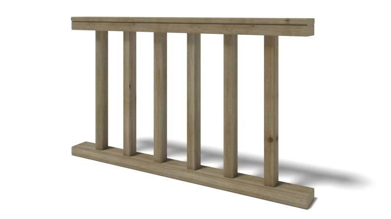 Pergola de jardin 4.04x3.06m avec panneaux - traité
