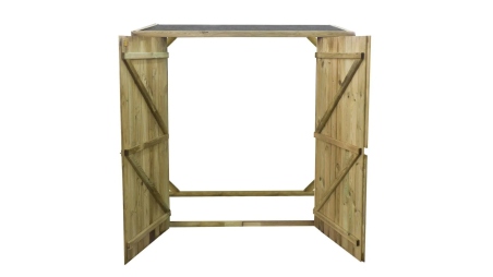 Armoire de jardin à outils 1,66x0,82 m H.1,86