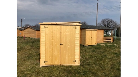 Armoire de jardin à outils 1,66x0,82 m H.1,86