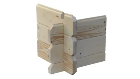 Abri de jardin en bois - 25m2 - 5x5m - Ep. 28mm - Couleur: naturel