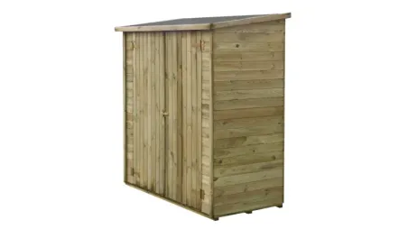 Armoire de jardin à outils 1,66x0,82 m H.1,86 - avec plancher et paroi arrière
