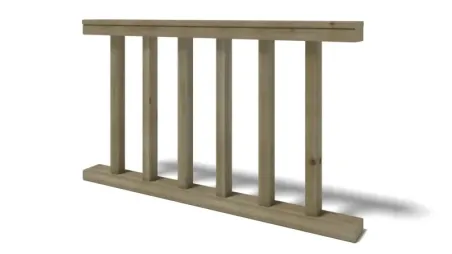 Pergola de jardin 4,04x4,04m avec panneaux - traité
