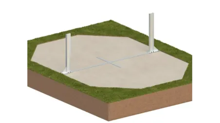 Piscine en bois Nemo 4,3x3 - H.1,18 m cadre en métal, sans dalle béton