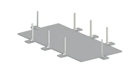 Piscine en bois Aqua 8,5x4,35 - H.1,45 m fixations à visser