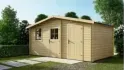 Abri de jardin en bois - 15m2 - 5x3m - Ep. 28mm - Couleur: naturel