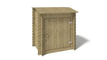 Piscine en bois 8,57x4,57 - H.1,31 m fixations à visser