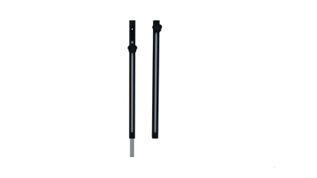 Abri de piscine Skyline pour les modèles 7,20x4,20 m - BAS58, BAS758 - polycarbonate massif 3 mm - Couleur Ral7037 Gris 