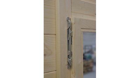 Abri de jardin en bois - 30m2 - 6x5m - Ep. 40mm - Couleur: naturel
