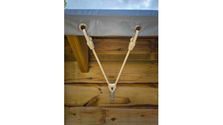 Bâche d’hiver  4,61 x 3,01 m pour piscine BAS7306