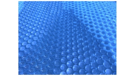 Bâche à bulles d'été 6.47 x 3.22 m pour piscine BAS7308