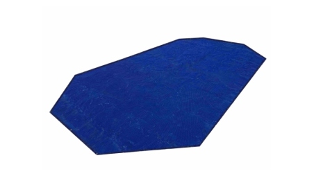 Bâche à bulles d'été 6.77 x 3.44 m pour piscine BAS7305