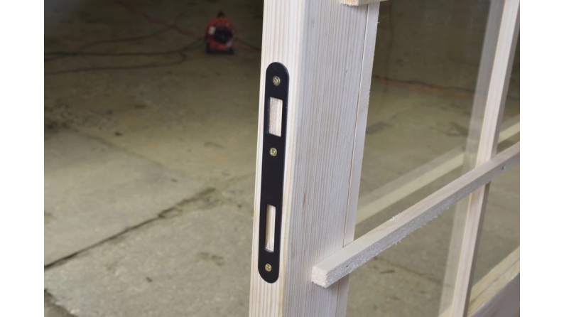 Abri de jardin en bois - 19.2m2 - 4.8x4m - Ep. 40mm - Couleur: naturel