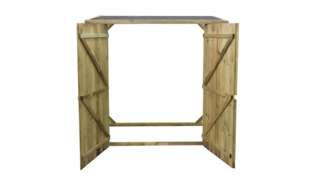 Armoire de jardin à outils 1.66x0.82 m H.1.86