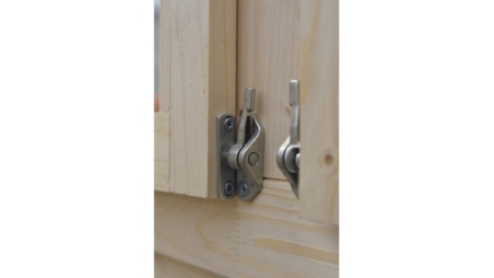 Abri de jardin en bois - 25m2 - 5x5m - Ep. 40mm - Couleur: naturel