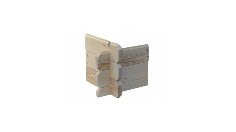 Abri de jardin en bois - 4m2 - 2x2m - Ep. 19mm - Couleur: naturel