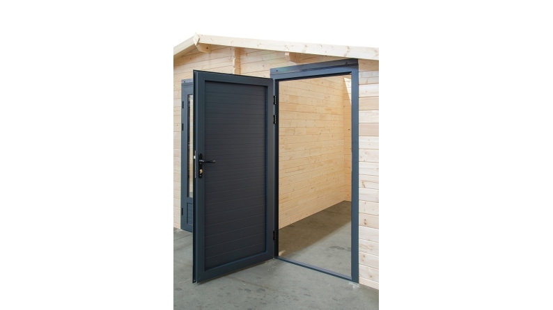 Abri de jardin en bois - 15m2 - 5x3m - Ep. 28mm - Couleur: naturel