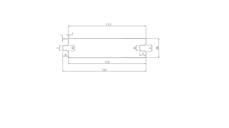 Plancher universel pour abris de jardin - 28 mm - paquet de 3 m2 - Non traité