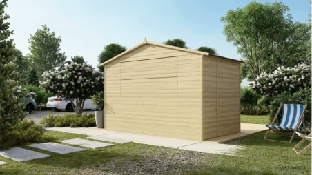 Kiosque/ stand de marché/ de vente 5.72 m2 - 3.11x1.84 m - 19 mm