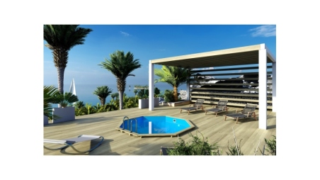 Piscine en bois Coral 3.25x3.25 - H.1.18 m autoportante