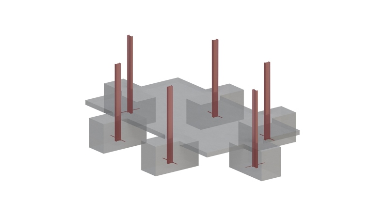 Piscine en bois Aqua 4.65x2.85 - H.1.24 m fixations à sceller