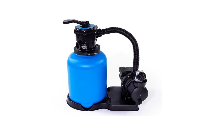 Piscine en bois Aqua 6.1x2.85 - H.1.31 m fixations à sceller