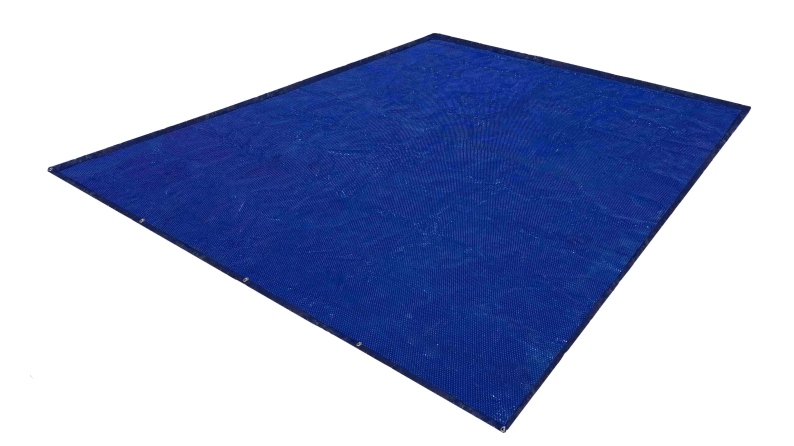 Bâche à bulles d'été 6.47 x 3.22 m pour piscine BAS7308