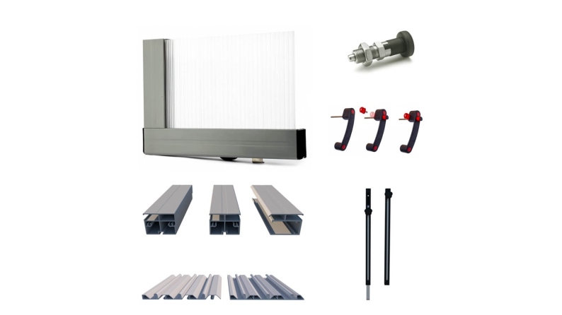 Abri de piscine Horizon - 8.58x3.92 m - polycarbonate alvéolaire 8 mm - pour piscine BAS7309