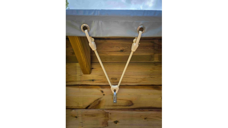 Bâche d'hiver  4.26 x 3.16 m pour piscine BAS7302. BAS7303