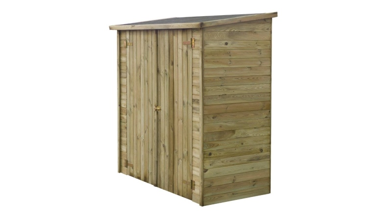 Armoire de jardin à outils 1,66x0,82 m H.1,86